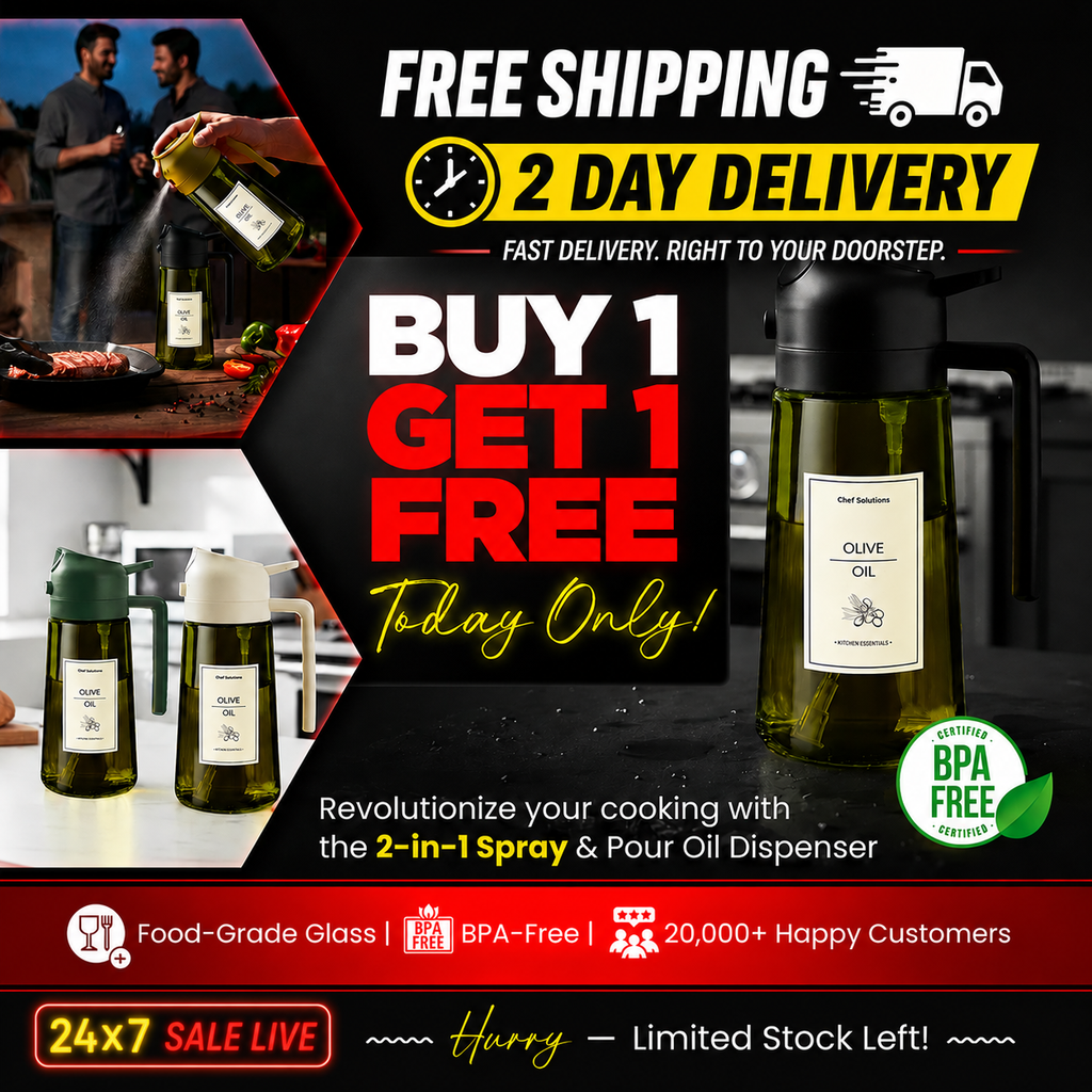2 in 1 Oil Dispenser Buy 1 Get 1 Free